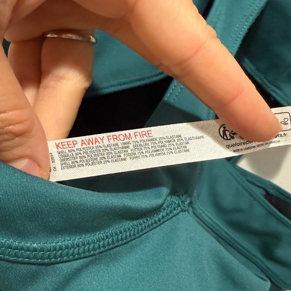 New Free People Movement Back It Up Jumpsuit Green Large L Yoga Workout Pilates - Picture 4 of 8